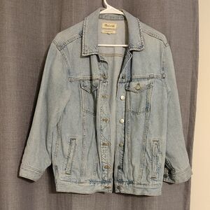 Madewell Oversized Trucker Jean Jacket